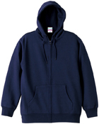 8.8オンスT/Cスウェットフルジップパーカ